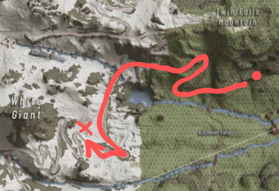 Operation Marrow route map